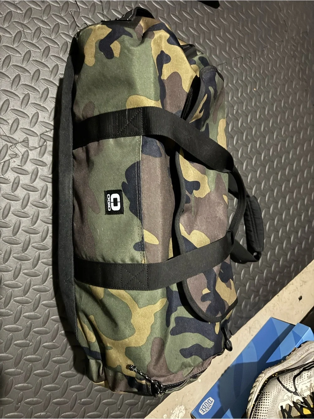 OGIO Camouflage Duffel Bag - Green, Brown, Black
